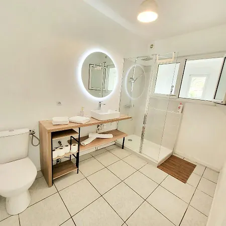 Bel Appartement Avec Jardin De 30M2 , Climatise Avec Parking Et Arrivee Autonome Cabestany Exterior photo