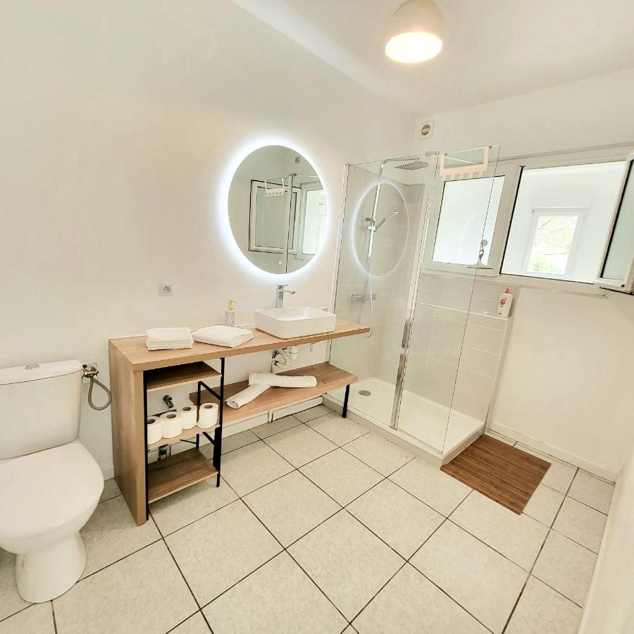 Bel Avec Jardin De 30m2 , Climatise Avec Parking Et Arrivee Autonome Appartement Cabestany